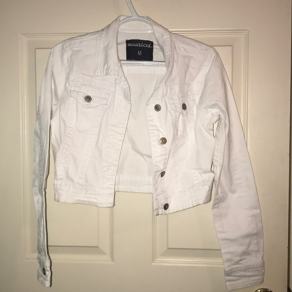 White Denim jacket